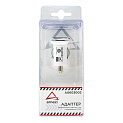 <b>Адаптер автомобильный 2xUSB 5В 1,5А+1,5А в прикуриватель 12В/24В White Arnezi A0603002</b>
